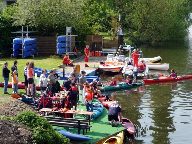 Eröffnung Kanu Tour Ruhr